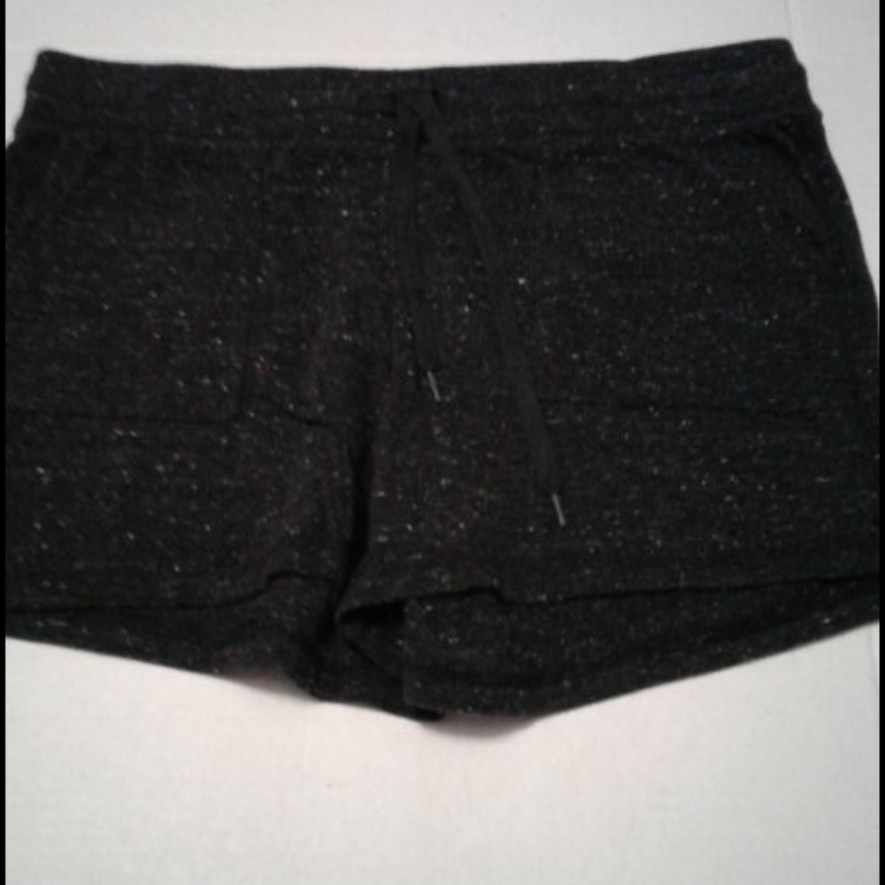 Athletic Workd Black Sporty Athletic Running Shorts Athleisure Lounging M